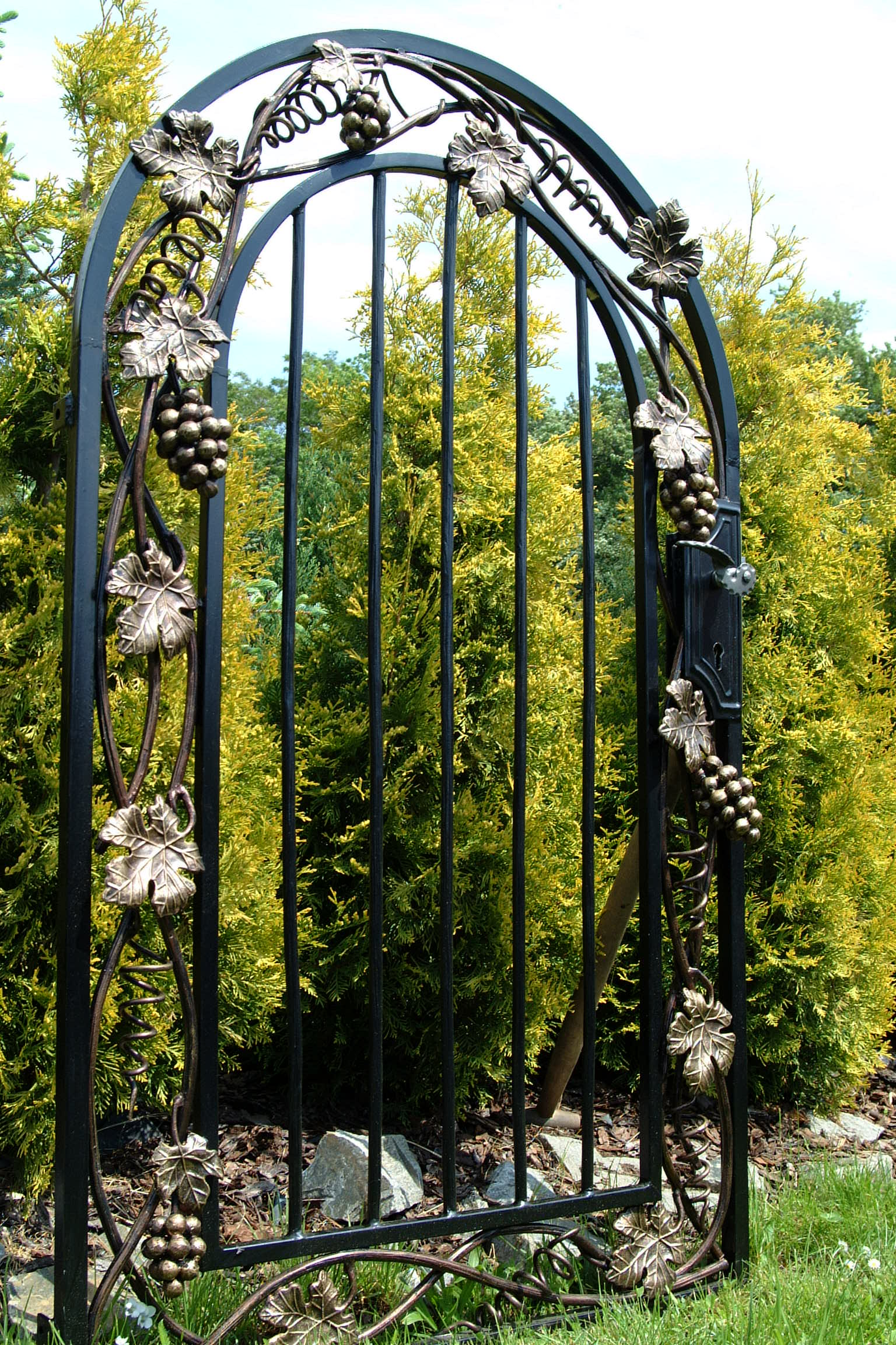 EB523 - Gartentor, Eisentor, Zaun,Einfahrtstor,Handgeschmiedet, Tor | eBay